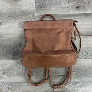 Rose pink PU Leather Women's Bag